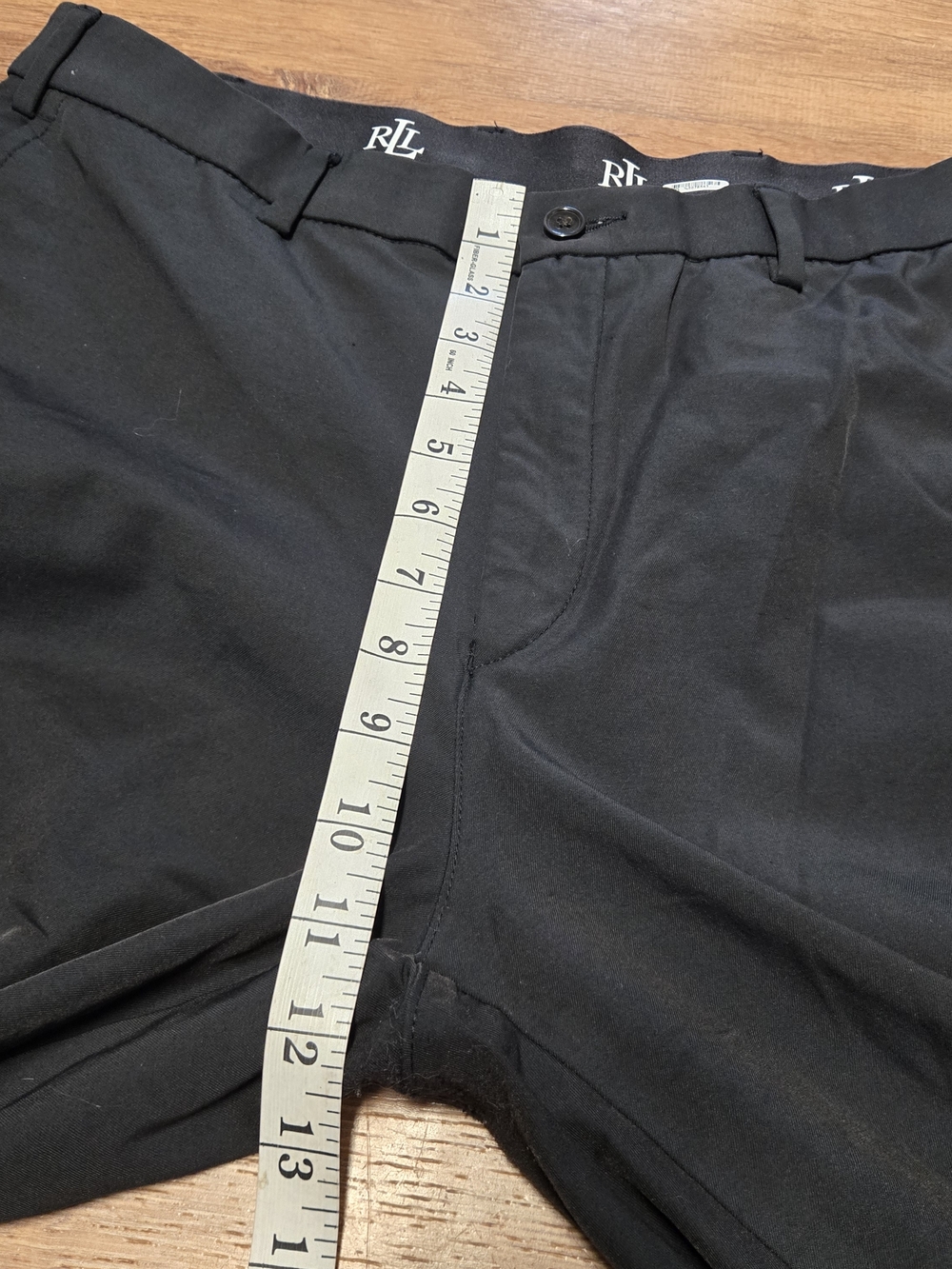 Lauren Ralph Lauren Black Men's Dress Pants Size 36 - Picture 6 of 8